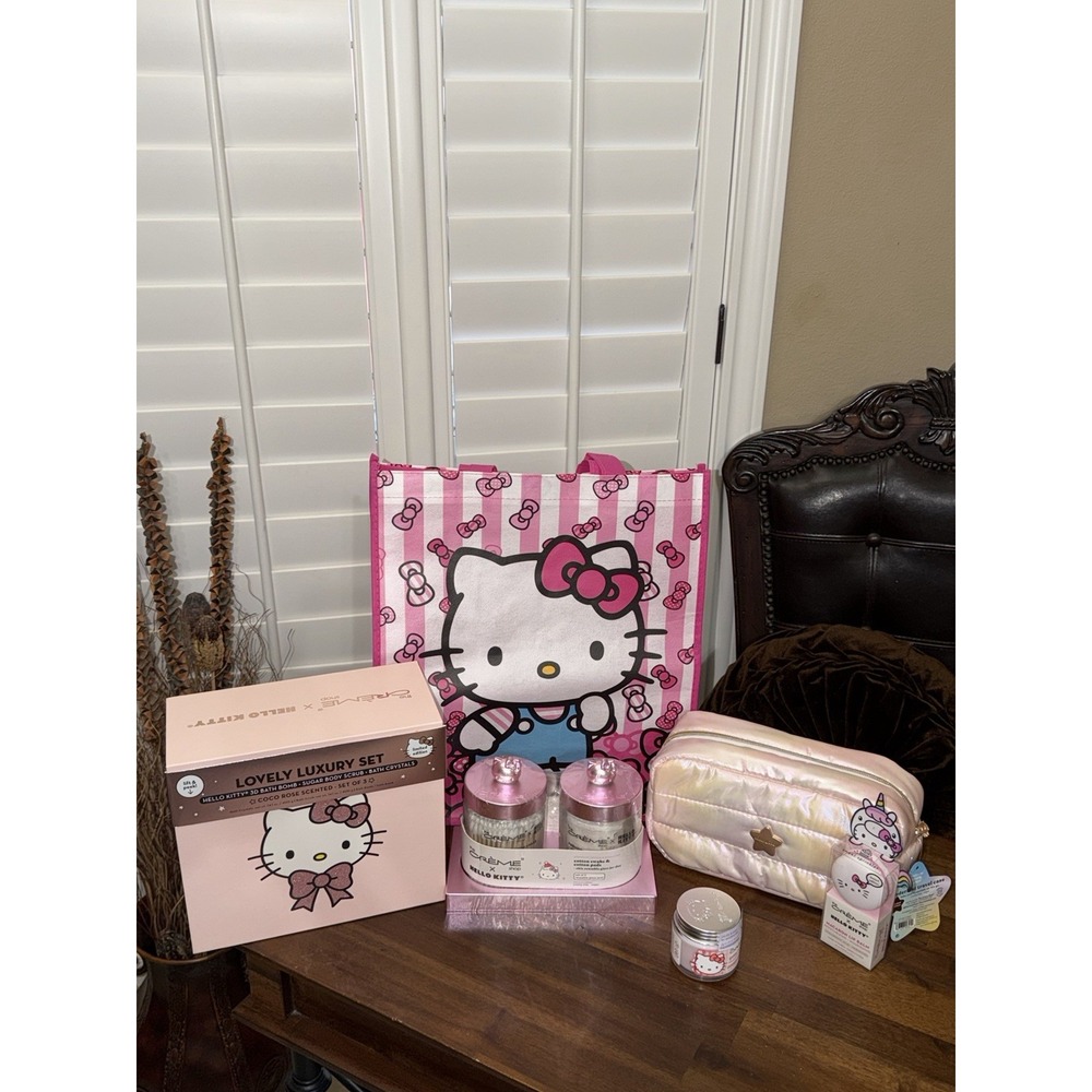 The Creme Shop Hello Kitty Lovely Luxury Gift Set Plus Free Gift Bag
